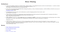 Desktop Screenshot of datamining.martinsewell.com